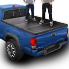 FOR 20-24 JEEP GLADIATOR JT PICKUP TRUCK BED HARD SOLID TRI-FOLD TONNEAU COVER (For: Jeep Gladiator)