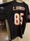 Chad Johnson Black Jersey NFL Players Team Brand  XL Bengals #85 Ochocinco W/tag