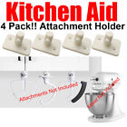4 Pack Attachment Holder Organizer Hanger For Kitchen Aid Mixer - Made in USA