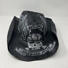 Peter Grimm Black Straw Cowboy Hat One Size Men’s American Made Outlaws