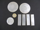 Antique mother of pearl gaming counters, various  types ,8 items