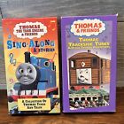 Thomas The Tank & Friends Sing Along & Thomas’ Trackside Tunes VHS Lot Of 2
