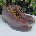 UnMarked Moc Toe Leather Boots Brown Size 12 D