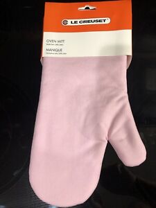 Le Creuset Pink Chiffon Oven Mitt Potholder Glove