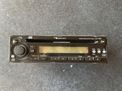 NAKAMICHI CD-400 CAR AUDIO CD PLAYER RADIO AUDIO UNIT VINTAGE Fully As-Is