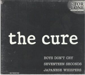 THE CURE  3 FOR ONE  BOYS DONT CRY/SEVENTEEN SECONDS/JAPANESE WHISPERS CD SET