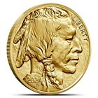 2024 American Gold Buffalo Coin 1 oz $50 - UNC In Plastic  Snaptite Capsule