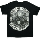 Sons Of Trump (Giving The Middle Finger) MAGA Chapter 2020  T-Shirt Black