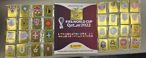 Panini Fifa World Cup Qatar 2022 Complete White Border Sticker Set  * NO ALBUM*