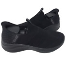 Skechers Women's Slip Ins Ultra Flex 3.0 Cozy Streak Black Size:7 #149708 92GH