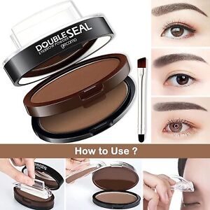 Ultimate Eyebrow Shaping Powder Stamp Eye Brow Makeup Perfect Gift-choose color