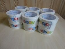 Lot of  Rolls eBay Branded BOPP Packaging Tape 75 yards per roll  NEW!