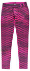 Under Armour Girls Heat Gear Printed Leggings Pink S, Color: Pink/Dark Grey