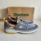Dunham Captain Sport CH9130 Men's Boat Shoes Gray/Orange US Size 11.5