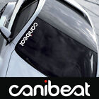 CANIBEAT Hellaflush Graphic Front Windshield Decal Vinyl Car Sport Stic'WR