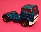 Matchbox 1981 #T-26 LESNEY Cab Over Articulated Truck Blue/Amber HTF