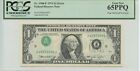 1974 $1 FR.1908-F Type 1 Inverted Overprint Error PCGS Currency Gem New 65 PPQ