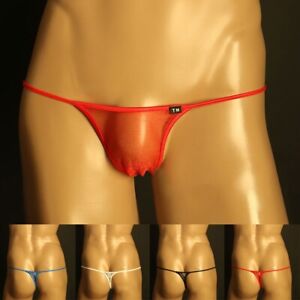 Mens/Women Sexy Pouch Thong Underwear Elastic G-string Swimwear Micro T-back HOT