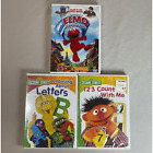 New ListingSesame Street Lot of 3 DVDs Elmo in Grouchland Letters Count with Me SEALED