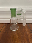 14mm Premium Glass Water Pipe Bowl Ash Catcher Honeycomb Perc Green