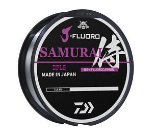 Daiwa J-Fluoro Samurai Fluorocarbon Line 220 Yards Bass, Trout, & Walleye Line