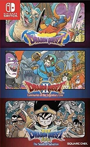 Dragon Quest 1, 2, 3 Collection Switch New Game (2019 Action/Adventure RPG)