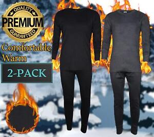 Mens Thermal Long Johns Top Bottom Underwear Base Layer Premium Quality Full Set