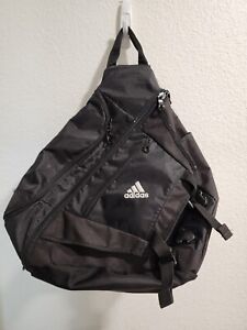 Adidas Sling Backpack Black White Load Spring Crossbody Shoulder Strap Logo