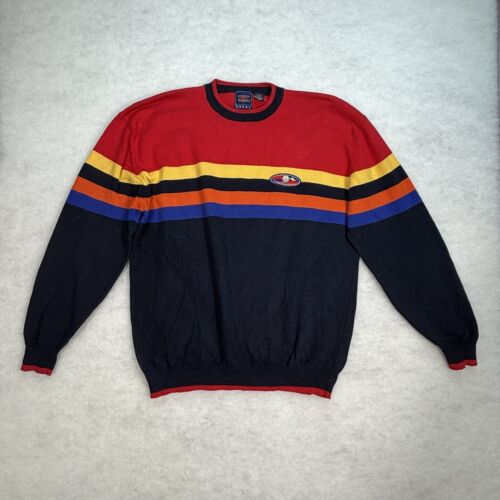 Vintage Cotton Traders Sport Golf Sweater Knit Crewneck Golf Ball Patch XL