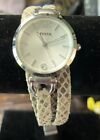 FOSSIL ES3154 Women's All Stainless Genuine Leather Band In 4 Strips
