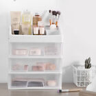 3 Tier Makeup Storage Clear Box Desktop Cosmetic Stationery Drawers Organizer US