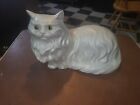 New ListingVintage 1960's Porcelain White Persian Cat Shafford Japan Statue #98