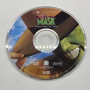 The Mask (DVD, 1994, Comedy, PG-13) Jim Carrey Cameron Diaz - Disc Only