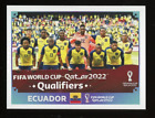 2022 Fifa World Cup Panini Sticker Qatar ECUADOR TEAM Ecuador ECU1