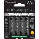 Eneloop Pro AA NiMH High Capacity Rechargeable Batteries 4-Pack
