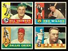 1960 Topps Baseball:  Choose Your Card  (#4 to #199)