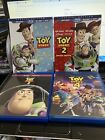 The Complete Toy Story 1,2,3 & 4 Collection (Blu-ray Disc, ) Disney 4 Movies