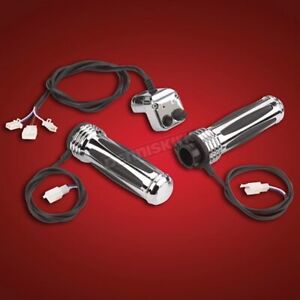 Show Chrome Accessories Heated Comfort Grips - 17-381