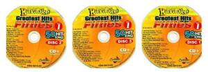 FIFTIES 3 CDG DISCS KARAOKE SET CHARTBUSTER 5013 CDS OLDIES ROCK POP SET CD+G