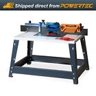 POWERTEC 71402 Bench Top Router Table and Fence Set, 24 in x 16 in MDF TOP