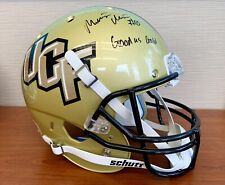 Autographed McKenzie Milton UCF Knights Full Size Signed Football Gold Helmet