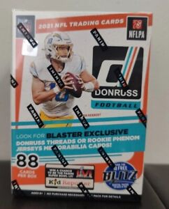 Brand New 2021 Panini Donruss NFL Football Blaster Box 88 Cards Factory Sealed