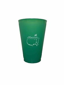 NEW GREEN 2024 Official Masters Golf Tournament Frosted Plastic Drink Cup