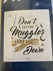 RoomMates RMK3608GM Harry Potter Muggles Quote Peel and Stick Giant Wall Decals