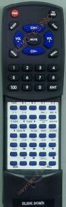Replacement Remote for KRELL 302346, KAV250P, KAV500, 305245