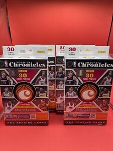 2020-21 Panini Chronicles NBA Basketball Hanger Box - NEW Sealed Lot of 4