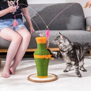 MewooFun Kitten Vase Cat Toys Vase Game Scratching Interactive Toys Cat Gifts