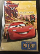 Disney Pixar CARS Valentines Cards 32 Count Valentine Race Racing