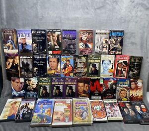 VHS Sealed Lot Huge Collection Over 30 Tapes