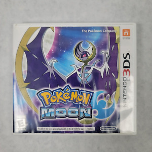 Case and Manual Only - Pokemon Moon Nintendo 3DS Authentic